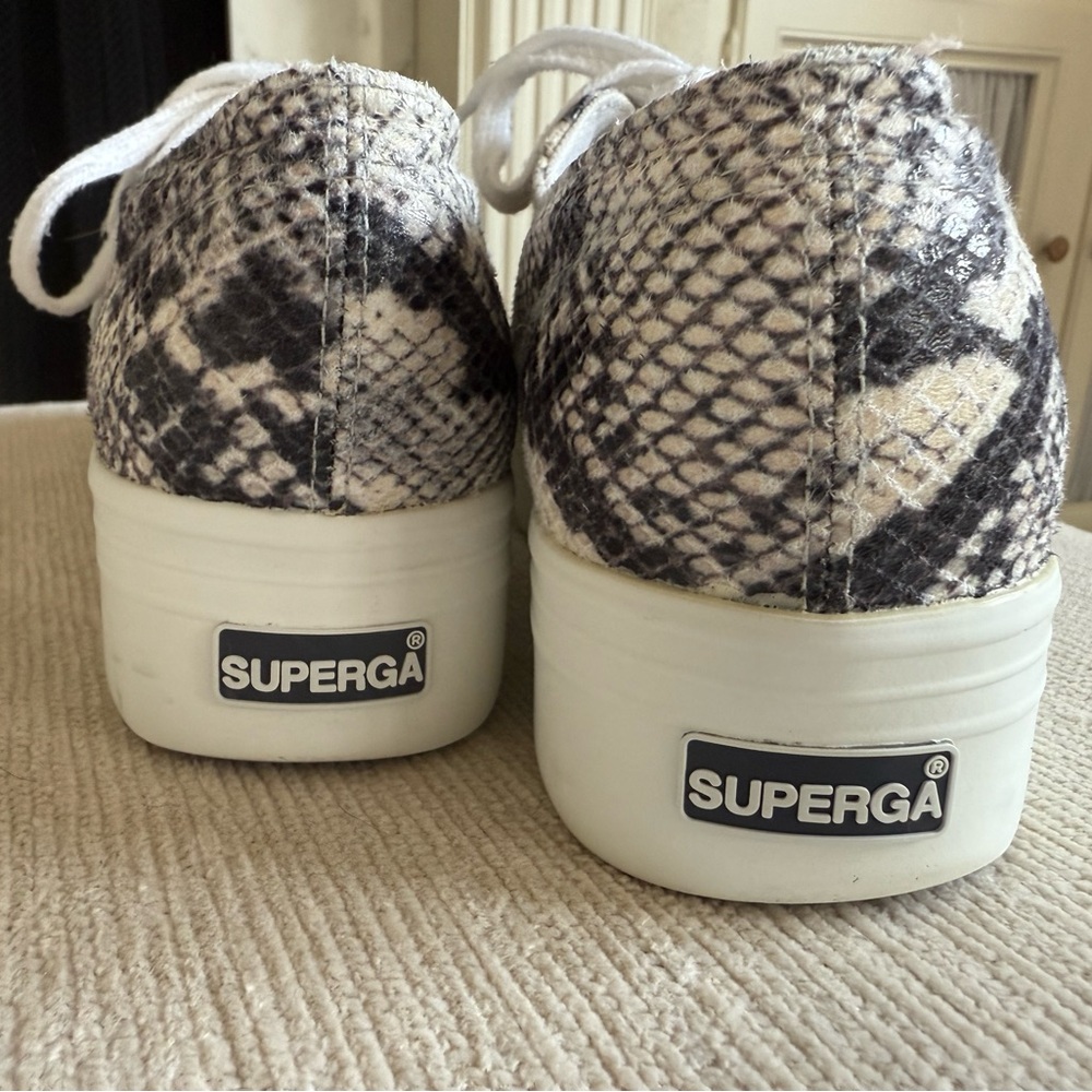 Women’s Superga Snake Print Sneakers